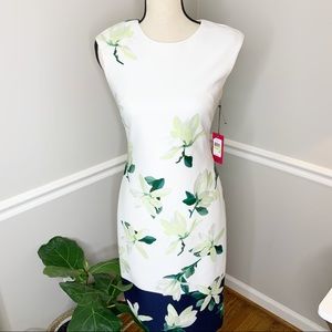 VINCE CAMUTO Floral Sleeveless Dress